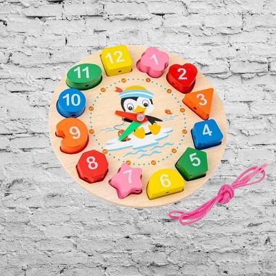 Jouet en Bois - WoodenToys™ - Horloge - EssentielBébé