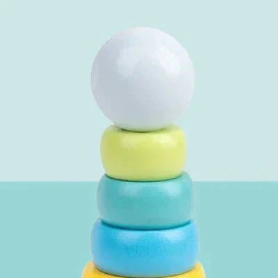 Jouet en Bois - WoodenToys™ - Tour Macaron - EssentielBébé