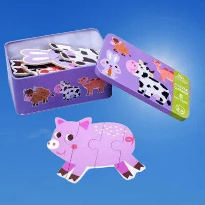 Puzzle Montessori - BabyPuzzle™ - Bétail - EssentielBébé