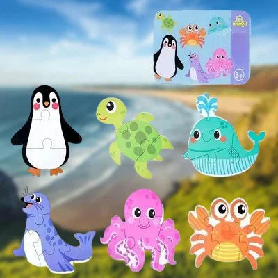 Puzzle Montessori - BabyPuzzle™ - Océan - EssentielBébé